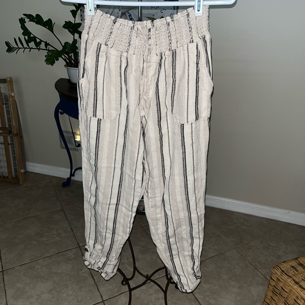 Sincerely Jules Linen Pants - M